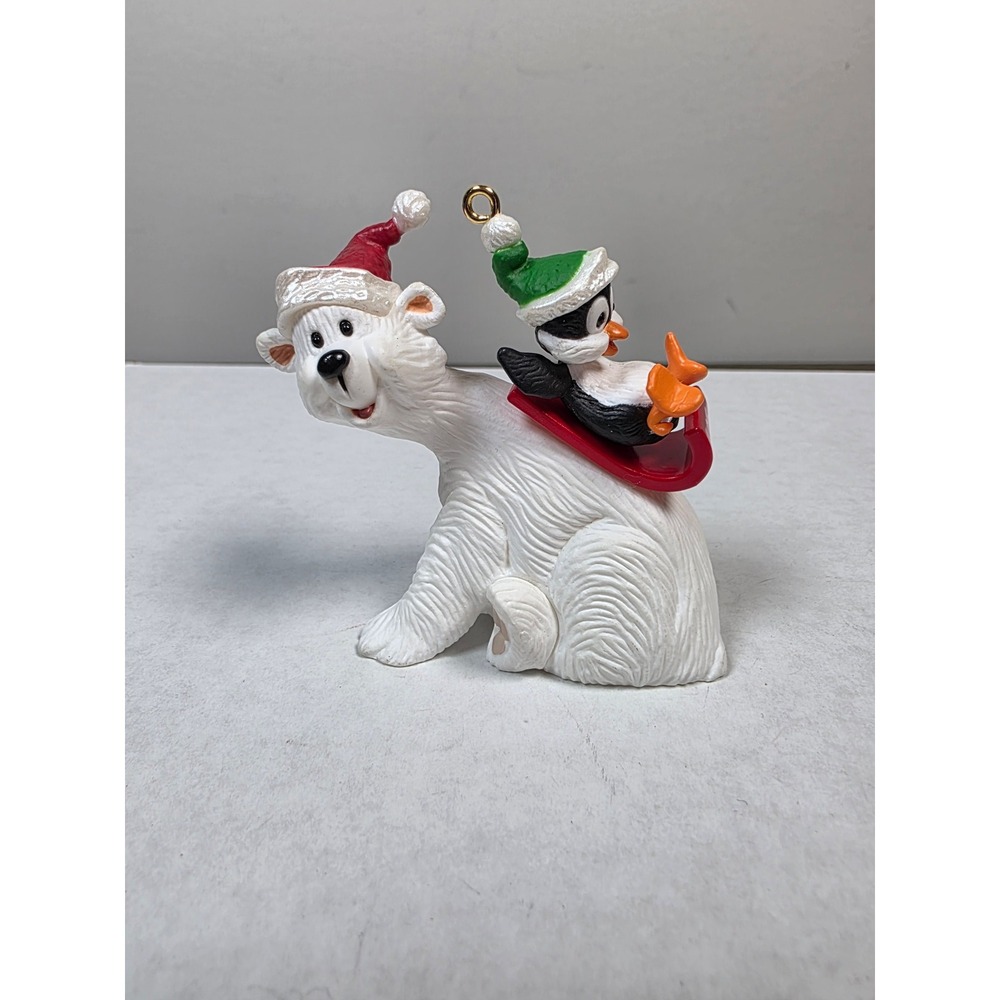 Polar Coaster - 1995 Hallmark Keepsake Ornament Vintage QX6117 - Picture 2 of 9